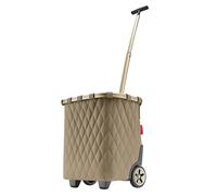 reisenthel carrycruiser frame rhombus olive 40L - rhombus olive 40 Liter beige