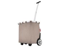 reisenthel carrycruiser Einkaufstasche trolley herringbone mokka OE6054