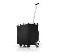 reisenthel carrycruiser OE7003 schwarz - Einkaufstrolley mit 40l Volumen - Mit Clip-Halterung zum Befestigen am Einkaufswagen - B 42 x H 47,5 x T 32 cm