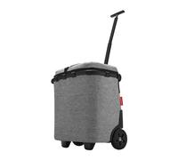 reisenthel carrycruiser Trolley Einkaufskorb Thermo Kühltasche 40 Liter - Iso Frame Twist Silver grau