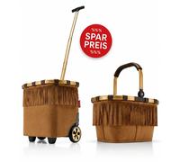 Reisenthel Carrycruiser Western mit Carrbag Western im Set - Braun - Gold