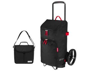 reisenthel citycruiser Einkaufstrolley rack + bag 45 Liter schwarz + mini Kühltasche - schwarz