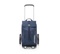 reisenthel Citycruiser Twist Navy - Praktische Einkaufstasche mit Mehreren großen Fächern als Trolley verwendbar