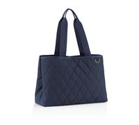 Reisenthel - classic shopper L rhombus midnight gold Blau