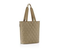 classic shopper M rhombus olive (E) - rhombus olive beige