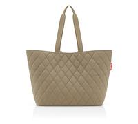 classic shopper XL rhombus olive - rhombus olive beige