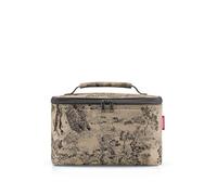 reisenthel cometic case Jacquard Brown - quadratischer Kulturbeutel, Gepäckorganisator, Kosmetiktasche