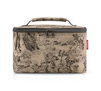 reisenthel cosmetic case jacquard brown