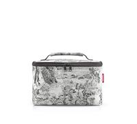 reisenthel Cosmetic case Jacquard Grey - quadratischer Kulturbeutel, Gepäckorganisator, Kosmetiktasche