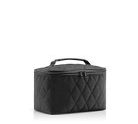 reisenthel Cosmetic case Rhombus Black - quadratischer Kulturbeutel, Gepäckorganisator, Kosmetiktasche