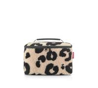 reisenthel Cosmetic case Teddy Leo Cream - quadratischer Kulturbeutel, Gepäckorganisator, Kosmetiktasche