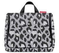 reisenthel toiletbag XL Leo Nero - praktischer Kulturbeutel mit Haken, wasserabweisendes Material