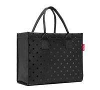 reisenthel daily shopper 14 L glossy dots black - Einkaufstasche gepunktet - glossy dots black 14 Liter schwarz