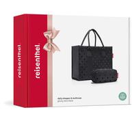 reisenthel daily shopper glossy dots black Set2