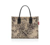 reisenthel daily shopper jacquard brown - Moderner, geradliniger Shopper für jeden Anlass - praktische Handtasche, groß genug für Ihre Einkäufe und Ihre Alltagsgegenstände