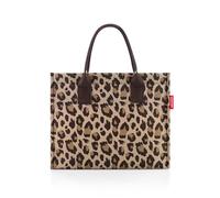 reisenthel daily shopper leo macchiato - Moderner, geradliniger Shopper für jeden Anlass - praktische Handtasche, groß genug für Ihre Einkäufe und Ihre Alltagsgegenstände