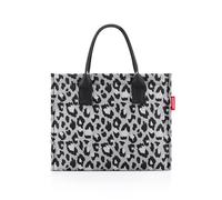 reisenthel daily shopper leo nero - Moderner, geradliniger Shopper für jeden Anlass - praktische Handtasche, groß genug für Ihre Einkäufe und Ihre Alltagsgegenstände