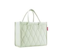 reisenthel daily shopper puffer iced matcha - Moderner, geradliniger Shopper für jeden Anlass - praktische Handtasche, groß genug für Ihre Einkäufe und Ihre Alltagsgegenstände