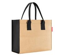 Reisenthel Daily Shopper, raffia black, 42 x 35 cm