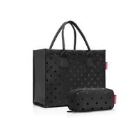 reisenthel daily shopper set glossy dots black - Unser Geschenkset aus Daily shopper und multicase - das perfekte Geschenk für die Feiertage!