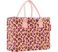 reisenthel daily shopper smiley® leo blush - Moderner, geradliniger Shopper für jeden Anlass - praktische Handtasche, groß genug für Ihre Einkäufe und Ihre Alltagsgegenstände