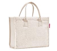 reisenthel daily shopper teddy sand Einkaufstasche 14 L beige Felloptik - Teddy Sand L beige
