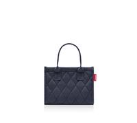reisenthel daily shopper XS in rhombus midnight gold - Die kleinere Version unseres modernen, stromlinienförmigen Shoppers - eine praktische rechteckige Crossbody-Handtasche.