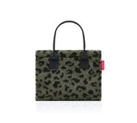 reisenthel daily shopper XS teddy leo olive - Die kleinere Version unseres modernen, stromlinienförmigen Shoppers - eine praktische rechteckige Crossbody-Handtasche.