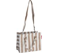 Reisenthel dailyshopper XS summerstripes coffee