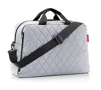 reisenthel duffelbag M Rhombus Light Grey - stylische vielseitige Reisetasche - Handgepäckgröße