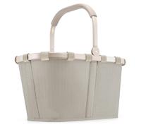 Reisenthel Einkaufskorb 22 Liter CARRYBAG SPECIAL EDITION, 48 x 29 cm - Sandgrau - Polyester - Aluminium - faltbar - mit Griff