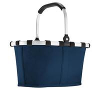 Reisenthel Einkaufskorb 5 Liter CARRYBAG XS DARK BLUE, Dunkelblau - Polyester - Aluminium - 33 x 21 cm - faltbar - mit Griff