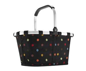 reisenthel Einkaufskorb carrybag dots 22 L- Einkaufstrolley schwarz bunt - Dots schwarz/rot