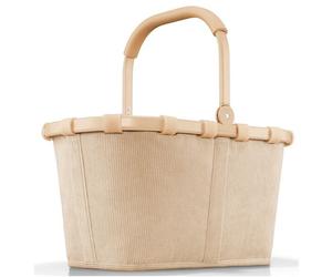 reisenthel Einkaufskorb Carrybag frame cord sand 22 L gelb, 48x29x28 cm