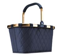 reisenthel Einkaufskorb »carrybag frame rhombus midnight gold« blau, 48x29x28 cm