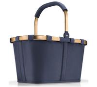 Reisenthel Einkaufskorb Carrybag midnight gold, Dunkelblau, Textil, 22 L, 48x29x28 cm, Nur In Filialen Erhältlich