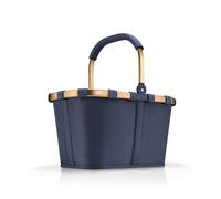 Reisenthel Einkaufskorb Carrybag midnight gold, Dunkelblau, Textil, 22 L, 48x29x28 cm, Nur In Filialen Erhältlich