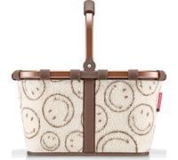 reisenthel Einkaufskorb CARRYBAG Recycling-Material 47 x 12 x 33 cm smiley® teddy chocolate