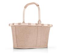 reisenthel carrybag XS Twist Coffee - Kleiner Stabiler Korb im XS Format Kleiner Variante der Einkaufsikone praktische Innentasche - Elegantes, wasserabweisendes Design