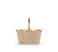 reisenthel Einkaufskorb Kinderkorb carrybag XS frame metallic dots coffee BN6051