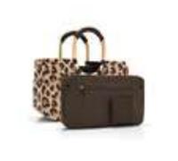 reisenthel Einkaufskorb loopshopper M Kunstfaser frame leo macchiato