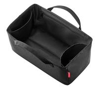 Reisenthel Einkaufskorb Organizer black, Schwarz, Textil, 22 L, 36x16x18 cm, nachhaltig, Freizeit, Koffer & Taschen, Einkaufskörbe