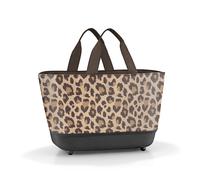 Reisenthel Einkaufskorb Shoppingbasket leo macchiato, 22 L, 48x28x33 cm, Freizeit, Koffer & Taschen, Einkaufskörbe