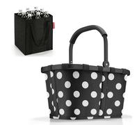 reisenthel Einkaufskorb Tasche carrybag frame twist dots white BK7072 +Bottlebag 