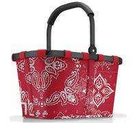 reisenthel carrybag frame bandana red Stabiler Einkaufskorb mit viel Stauraum und praktischer Innentasche Elegantes und wasserabweisendes Design