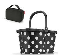 reisenthel Einkaufskorb Tasche Korb carrybag frame dots white BK7072 +Thermocase 