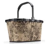 Reisenthel Carrybag Einkaufskorb – ca. 48x29x28 cm, stabil & wasserabweisend – Jacquard Brown