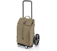 reisenthel citycruiser - Einkaufstrolley 55 cm rhombus olive