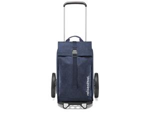 Reisenthel Einkaufsroller Citycruiser Set aus Rack und Rolltop-Tasche Twist Navy