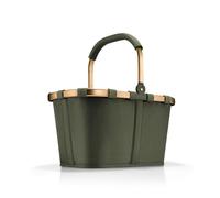 Reisenthel Einkaufstasche Carrybag urban forest gold, Waldgrün, Textil, 22 L, 48x29x28 cm, großes Hauptfach, Freizeit, Koffer & Taschen, Einkaufstaschen